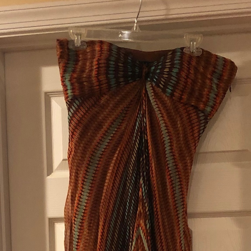 Laundry Shelli Segal Silk Strapless Dress